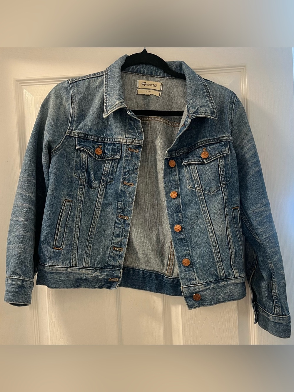 Madewell Blue Denim Jacket